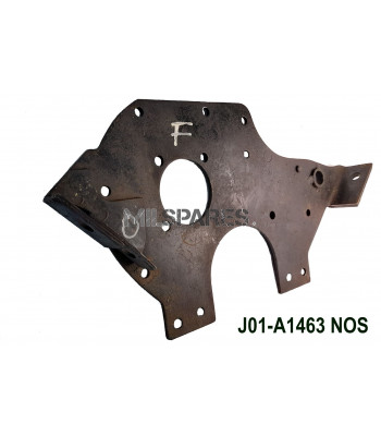 Front engine plate